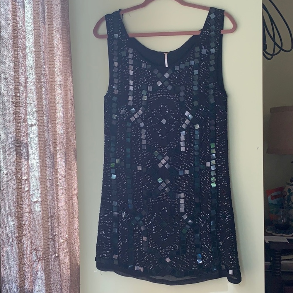 Free People Speakeasy Black Dress